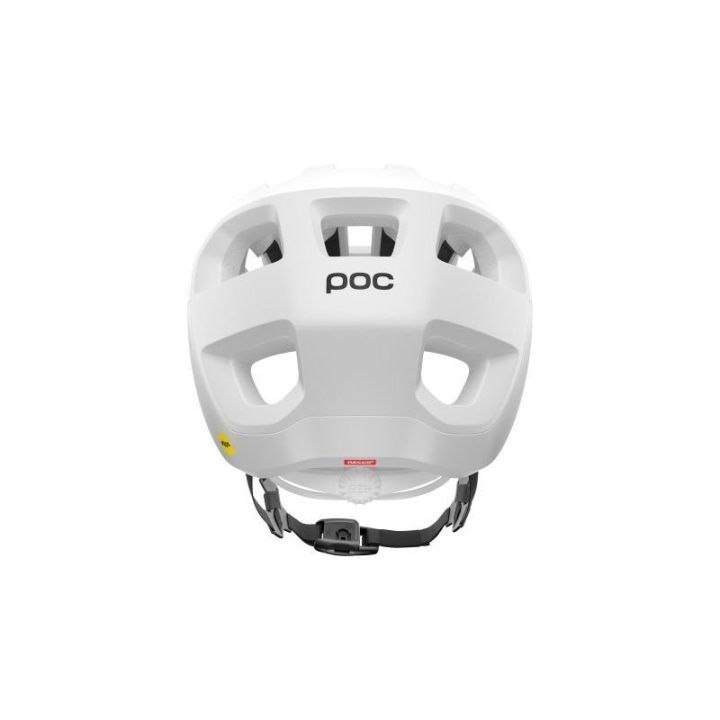 Dviračio šalmas POC Cularis su snapeliu ir Mips Air Node, baltas