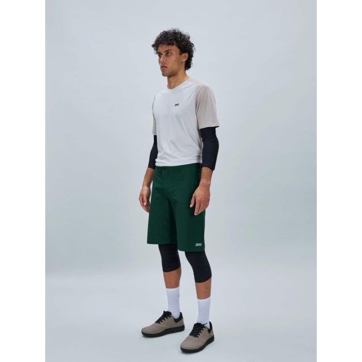 Vyriški dviratininko šortai POC Motion Air, žali