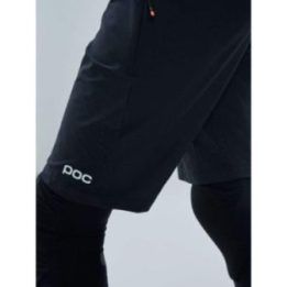 Moteriški dviratininkų šortai POC Motion Air, juodi