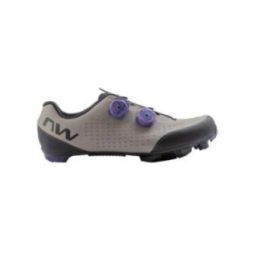 Dviračių batai NORTHWAVE Rebel 3, pilki ir violetiniai