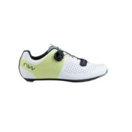 Dviratininko batai su Morph Carbon padu NORTHWAVE Storm Carbon, balti