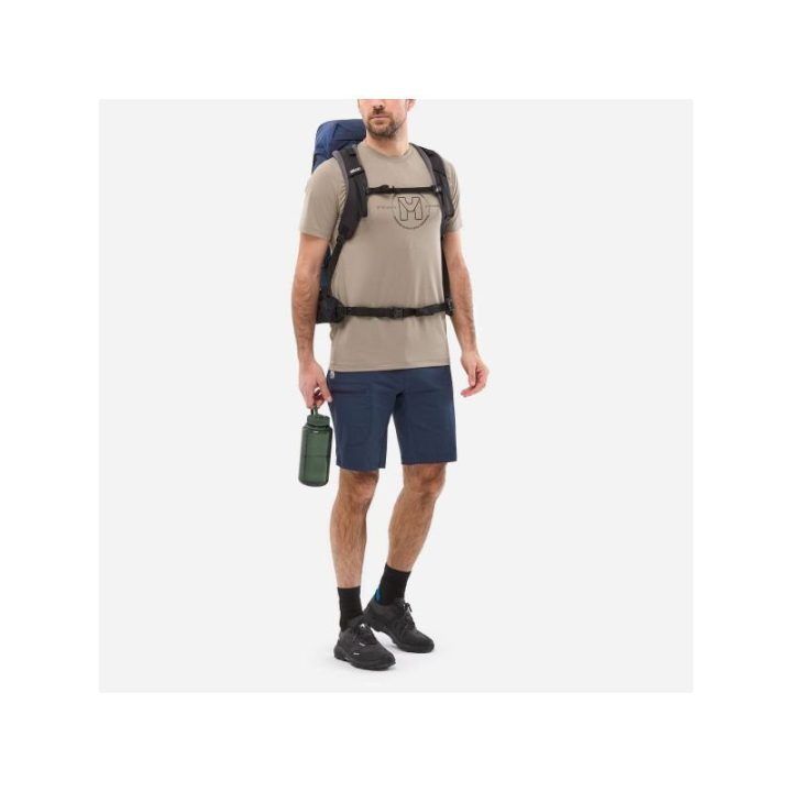 Vyriški trekkingo šortai Millet Ubic Stretch, tamsiai mėlyni