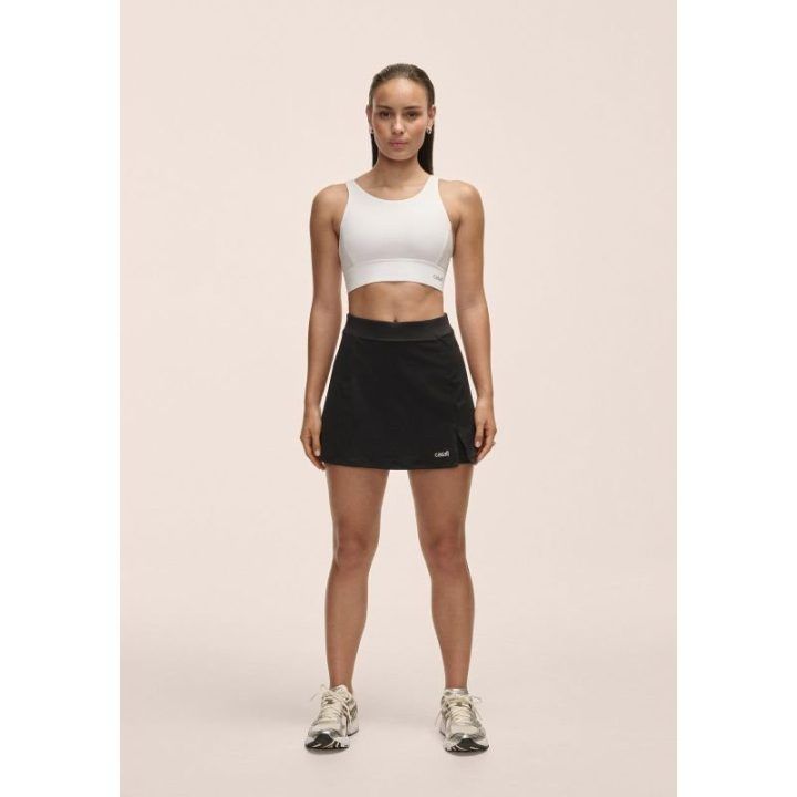 A formos teniso sijonas Casall Court Slit Skirt, juodas