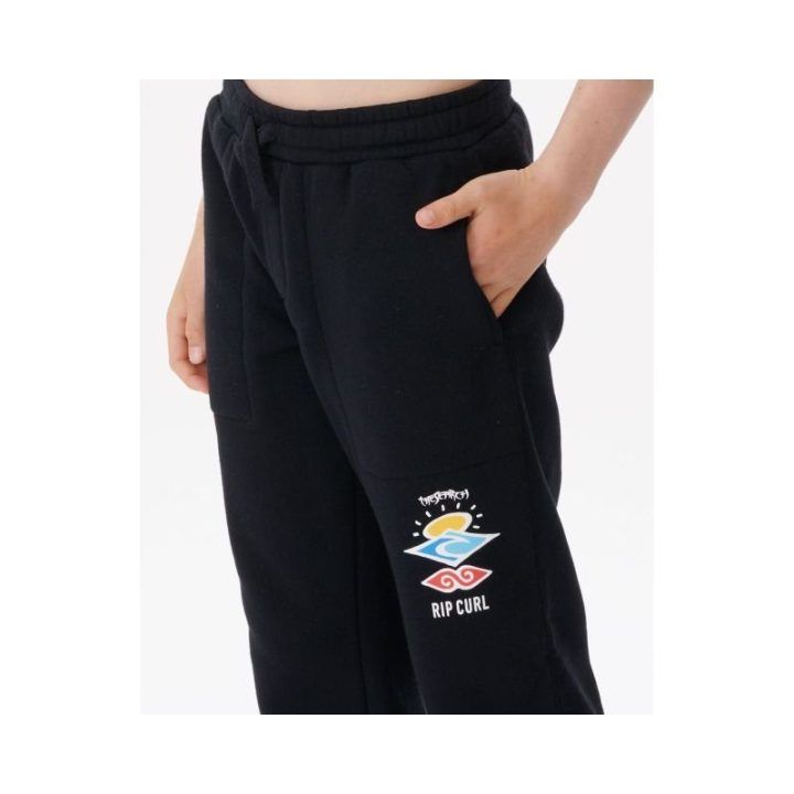 Sportinės kelnės berniukams Rip Curl Icons Of Surf, juodos