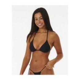 Moteriška trikampė bikinio liemenėlė Rip Curl Premium Surf, juoda