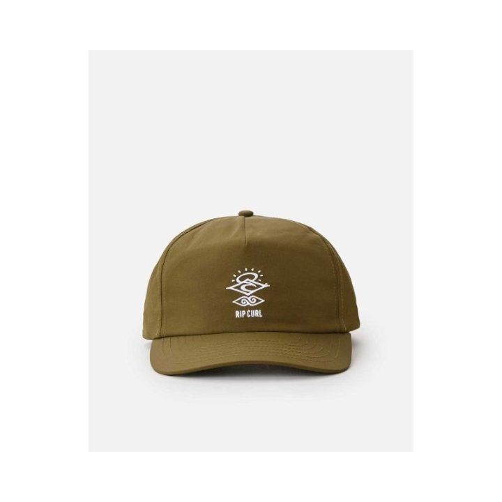 Kepurė su snapeliu Rip Curl Icons Search Snapback, alyvuogių