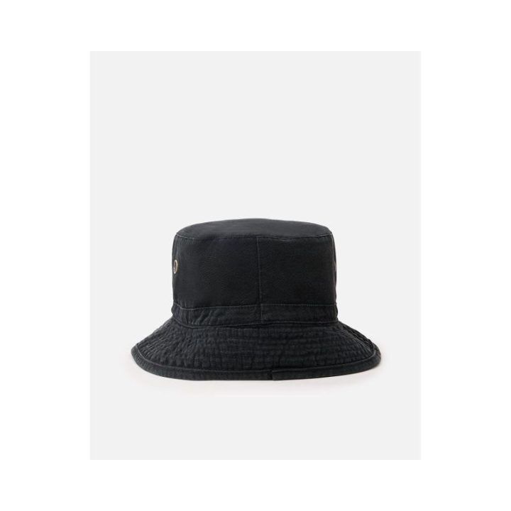 Skrybėlė su nuleistu kraštu Rip Curl Wetty Icon, juoda