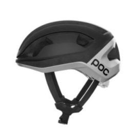 Dviračio šalmas su 360° reguliavimu POC Omne Lite, juodos ir baltos spalvos