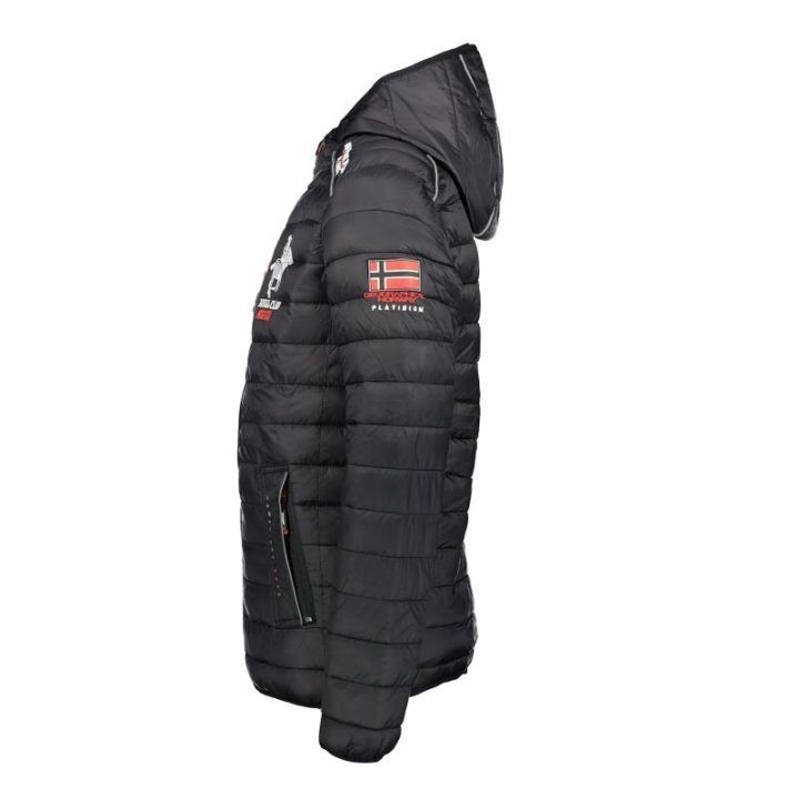 Vyriška striukė Geographical Norway Brick Black GTX, juoda