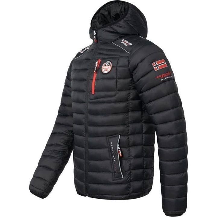 Vyriška striukė Geographical Norway Brick Black GTX, juoda