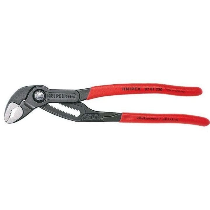 Vamzdžių replės Knipex 87 01 250, 25 padėčių