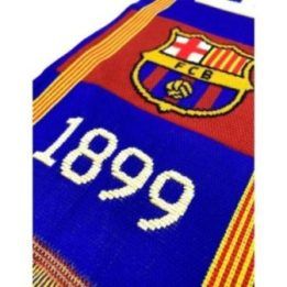 Megztas šalikas FC Barcelona N27, 140 × 20 cm