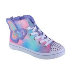 Vaikiški sportbačiai Skechers Twi-Lites 2.0, violetiniai