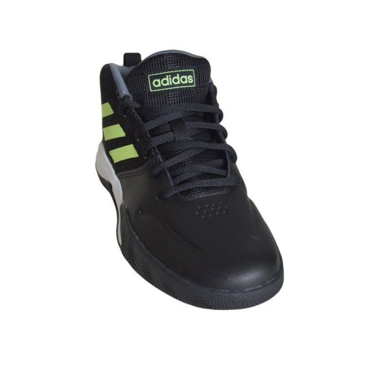 Vaikiški krepšinio sportbačiai adidas Ownthegame Wide, juodi
