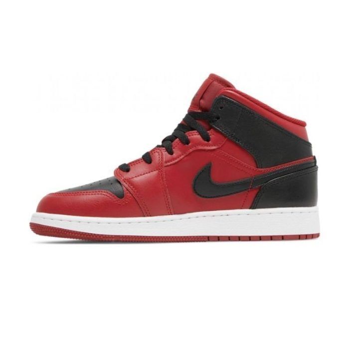 Vaikiški sportbačiai su paminkštintu aulu Air Jordan 1 Mid