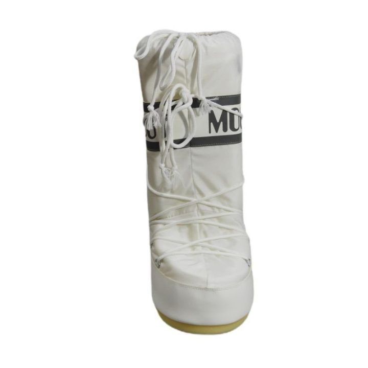 Moteriški sniego batai Moon Boot MB Icon Nylon, balti