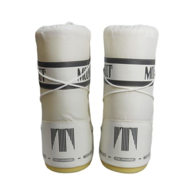 Moteriški sniego batai Moon Boot MB Icon Nylon, balti