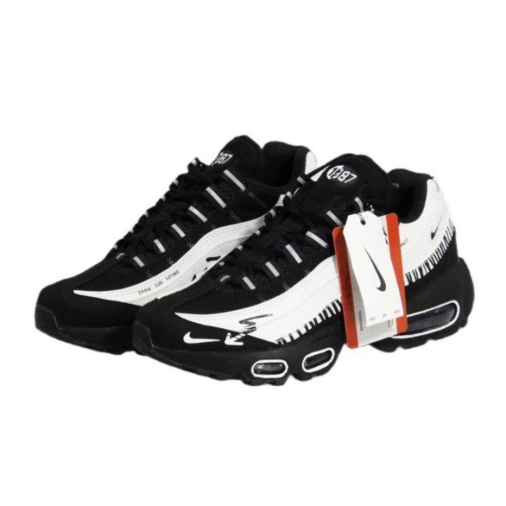 Vyriški sportbačiai Nike Air Max 95 Sketch With The Past, balti ir juodi