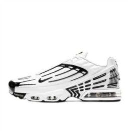 Vyriški sportbačiai Nike Air Max Plus III, balti ir juodi