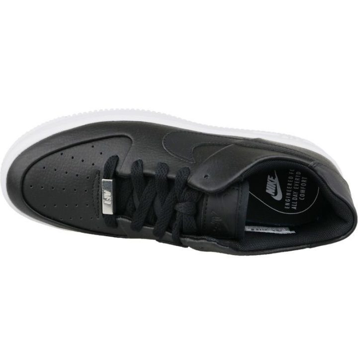 Moteriški odiniai sportbačiai Nike Air Force 1 Sage Low, juodi