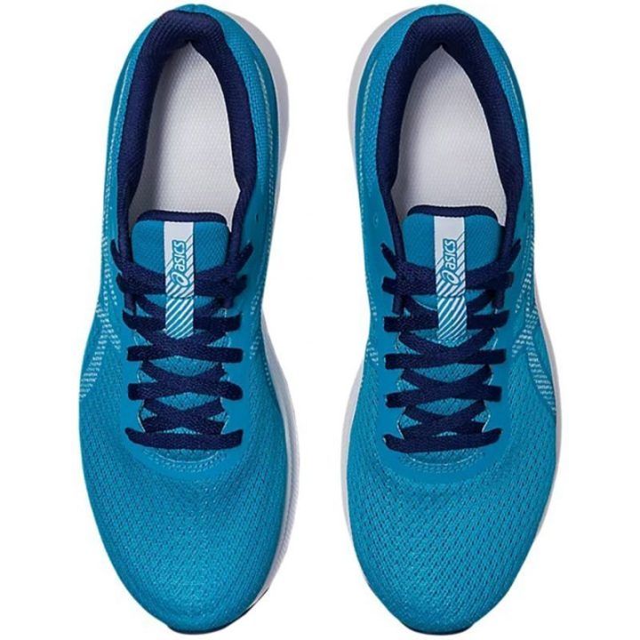 Vyriški bėgimo bateliai Asics Patriot 13, mėlyni ir balti
