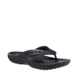 Šlepetės per pirštą Crocs Baya II Flip, juodos