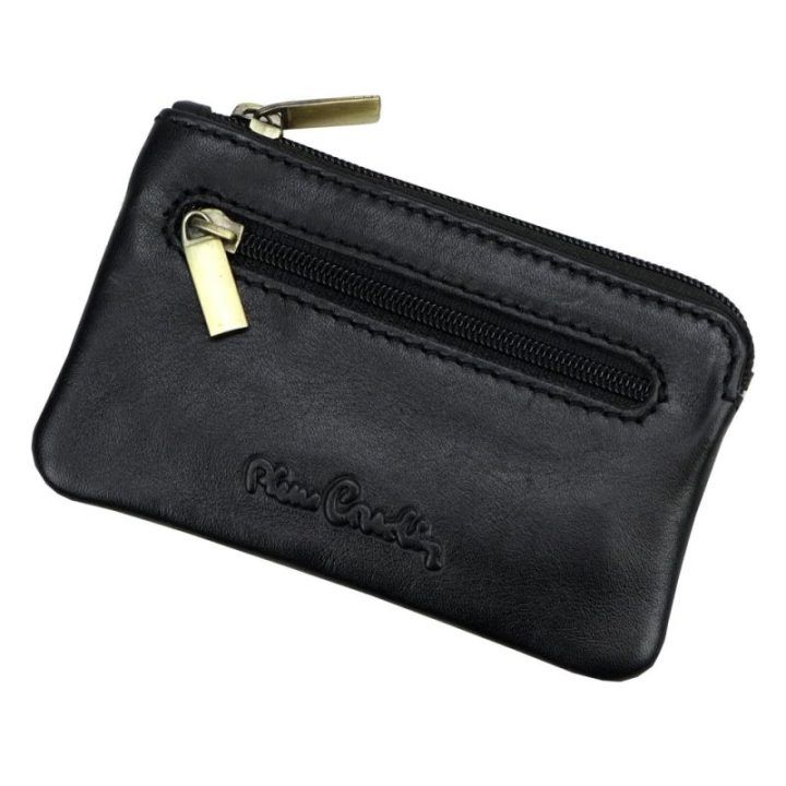 Vyriška natūralios odos piniginė Pierre Cardin, 11 × 6,5 cm