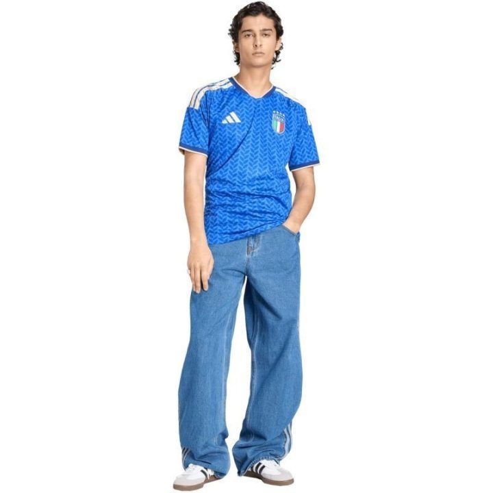 Vyriški futbolo marškinėliai adidas Italy 26 Home Jersey, mėlyni