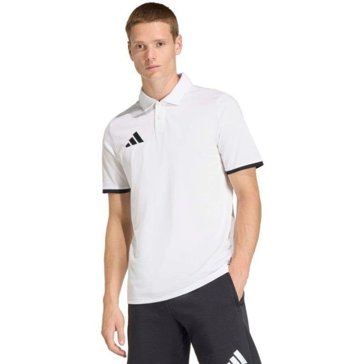 Vyriški polo marškinėliai adidas Entrada 26, balti