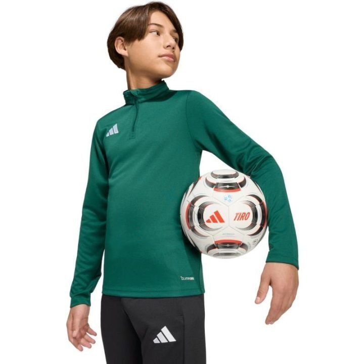 Vaikiškas treniruočių džemperis adidas Entrada 26, žalias