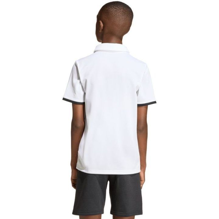 Vaikiški polo marškinėliai adidas Entrada 26, balti