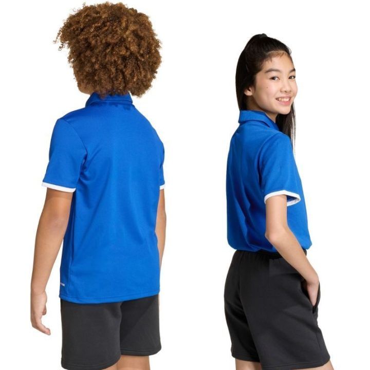 Vaikiški polo marškinėliai adidas Entrada 26, mėlyni