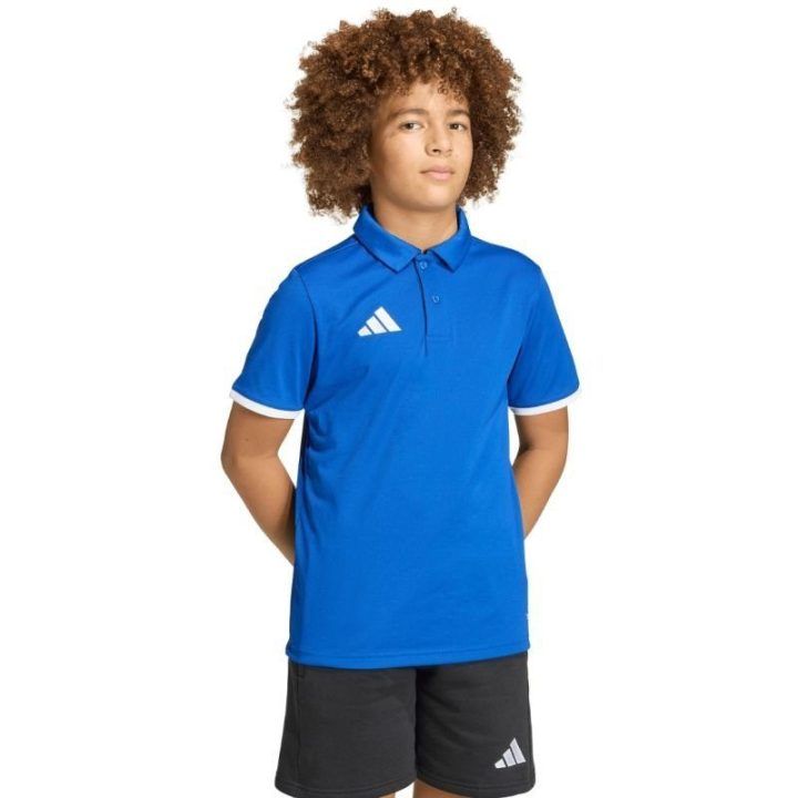 Vaikiški polo marškinėliai adidas Entrada 26, mėlyni
