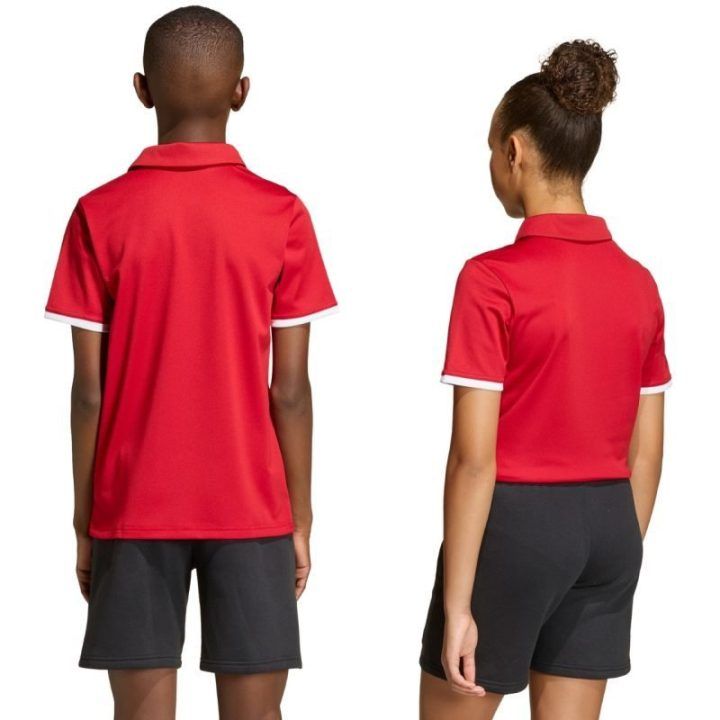 Vaikiški polo marškinėliai adidas Entrada 26, raudoni