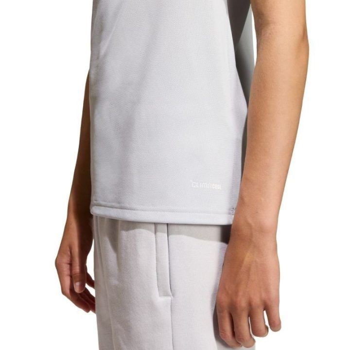 Vaikiški polo marškinėliai adidas Entrada 26, šviesiai pilki