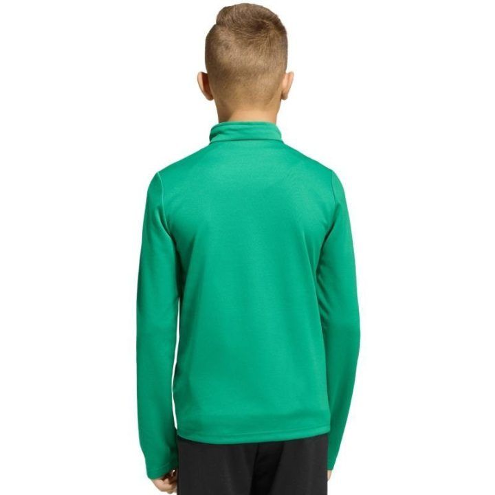 Džemperis vaikams su 1/4 užtrauktuku adidas Entrada 26, žalias