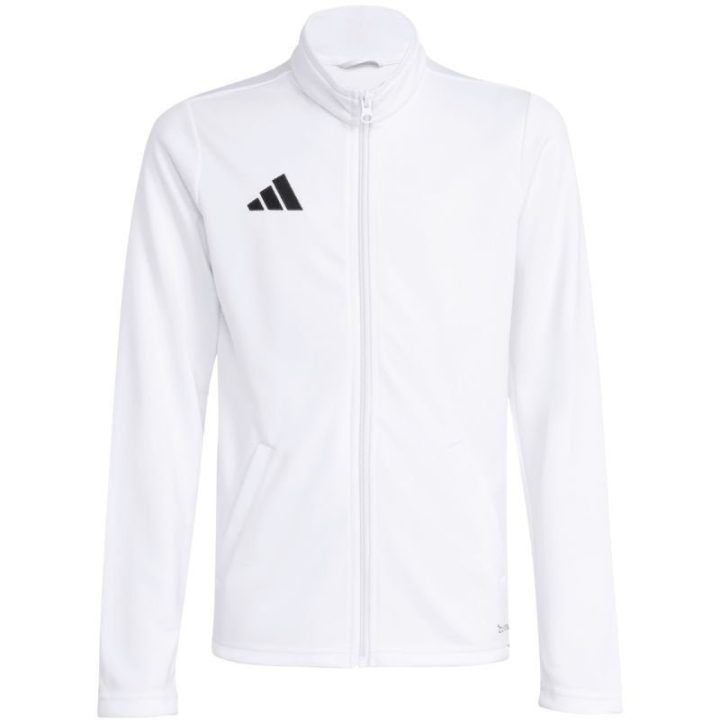 Vaikiškas džemperis su užtrauktuku adidas Entrada 26 Track, baltas