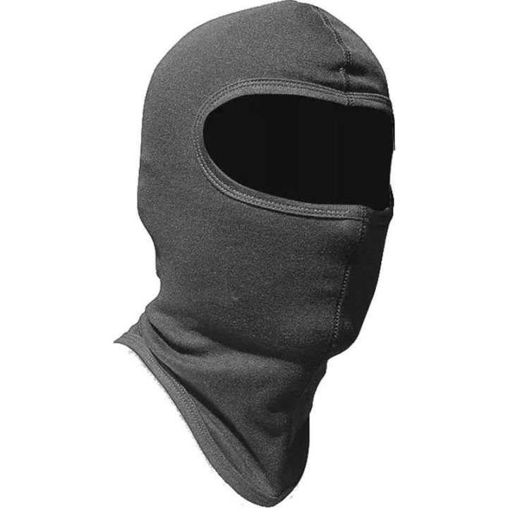 Uniseks dviratininkų balaklava Bicycle Gear, juoda