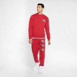 Vyriškas sportinis džemperis Air Jordan Jumpman Fleece, raudonas