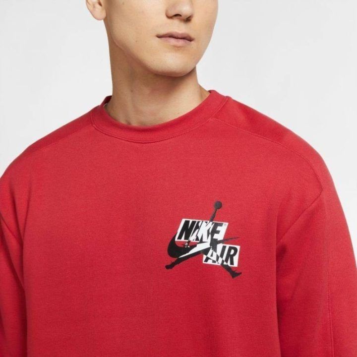 Vyriškas sportinis džemperis Air Jordan Jumpman Fleece, raudonas