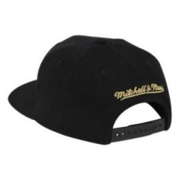 Uniseks kepurė Mitchell & Ness Toronto Raptors, juoda ir auksinė