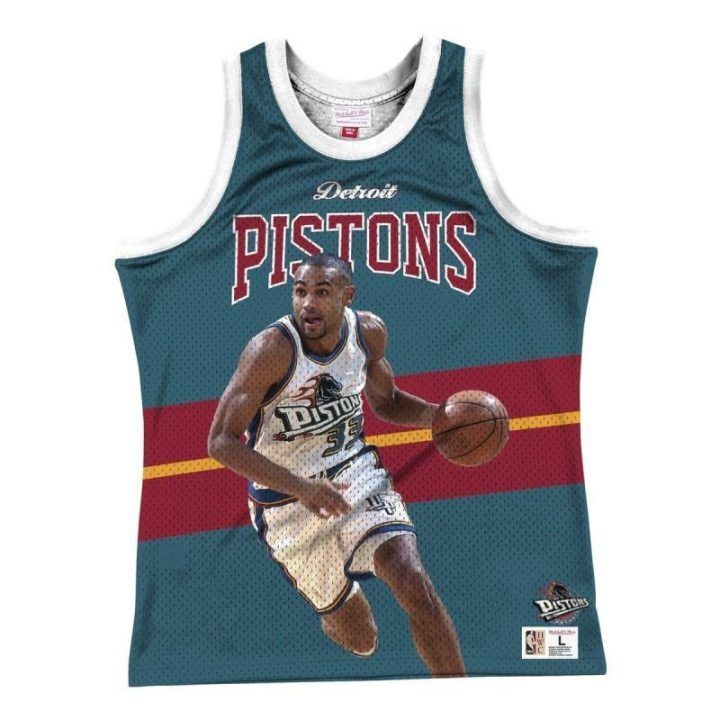 Krepšinio marškinėliai be rankovių Mitchell & Ness Grant Hill