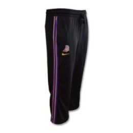 Moteriškos plačios kelnės Nike LA Lakers Courtside 75, juodos