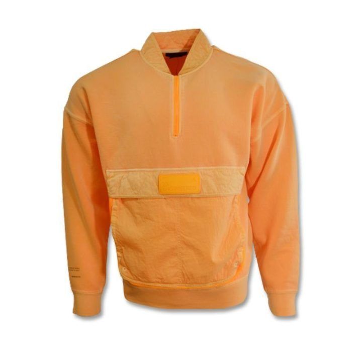 Vyriška striukė su 1/2 užtrauktuku Jordan 23 Engineered, oranžinė