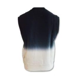 Medvilninė liemenė Taikan Fleece Vest, juoda ir kreminė