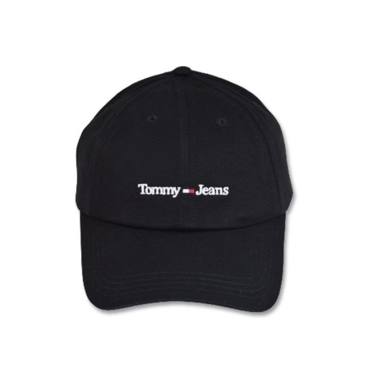 Moteriška kepurė Tommy Hilfiger Tommy Jeans Sport, juoda