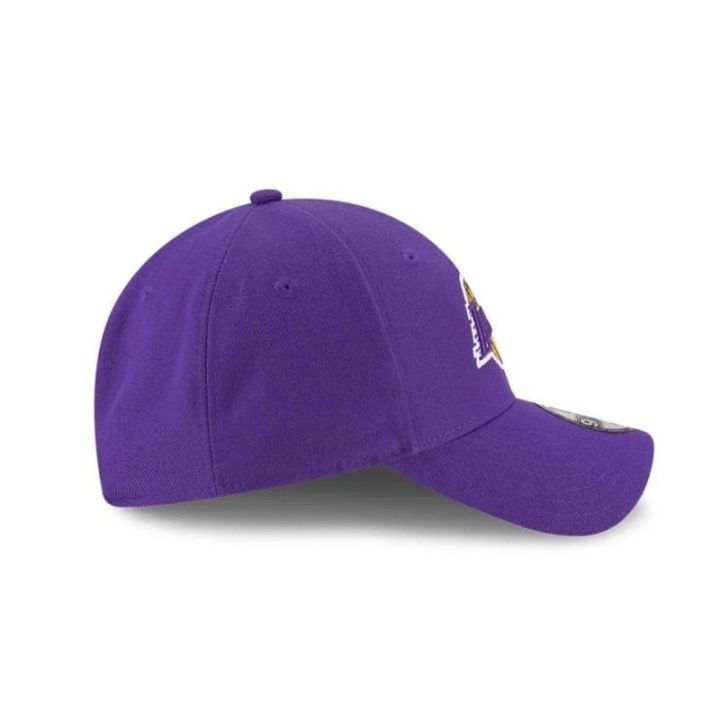 Vaikiška kepurė su Lakers logotipu New Era 9FORTY, violetinė