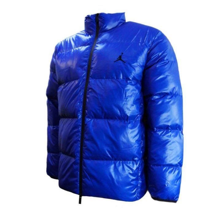Vyriška pūkinė striukė Air Jordan Flight Down Puffer, mėlyna
