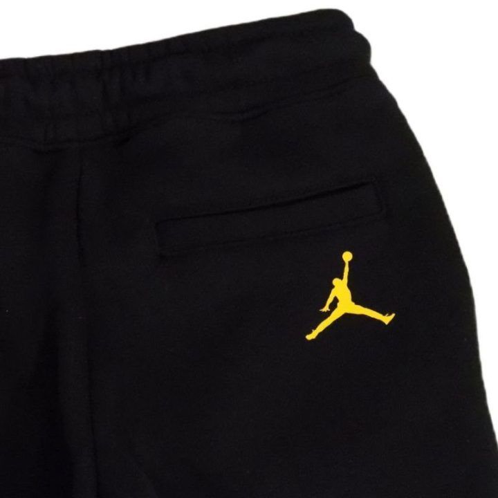 Vaikiškos medvilninės sportinės kelnės Air Jordan Jumpman, juodos