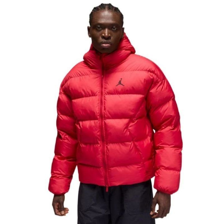 Vyriška striukė Air Jordan Brooklyn Therma-FIT Puffer, raudona